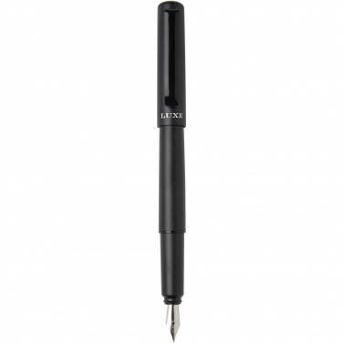 Logo trade business gift photo of: Lucetta recycled aluminium fountain pen