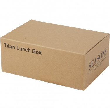 Logo trade promotional products picture of: Titan recycled stainless steel lunch box