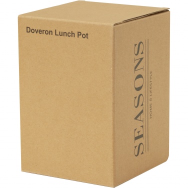 Logo trade corporate gifts image of: Doveron 500 ml recycled stainless steel insulated lunch pot
