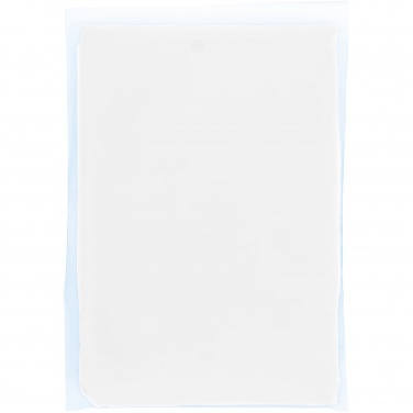 Logo trade promotional giveaways image of: Mayan recycled plastic disposable rain poncho with storage pouch