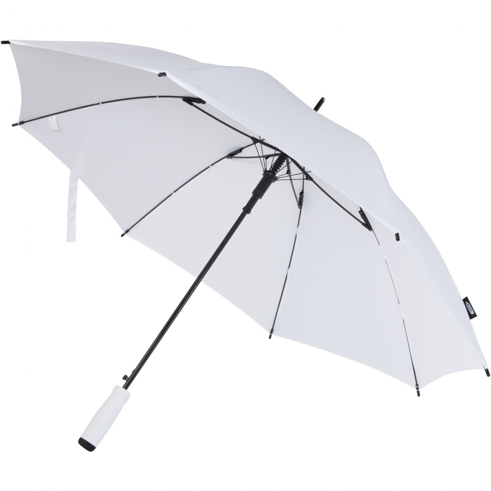 Logo trade advertising product photo of: Niel 23" auto open recycled PET umbrella