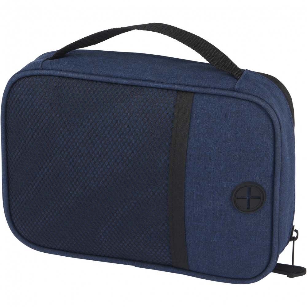 Logo trade promotional gift photo of: Ross GRS RPET tech pouch 1L