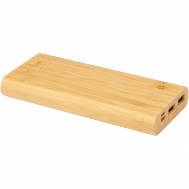 Logotrade promotional giveaway picture of: Tulda 10.000 mAh bamboo power bank