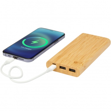 Logotrade promotional giveaway picture of: Tulda 10.000 mAh bamboo power bank