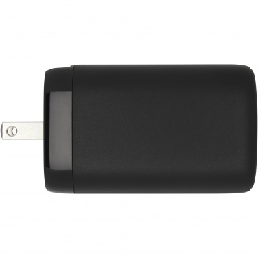 Logo trade promotional giveaways image of: ADAPT 25W recycled plastic PD travel charger