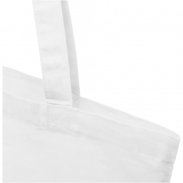 Logotrade promotional products photo of: Madras 140 g/m2 GRS recycled cotton tote bag 7L