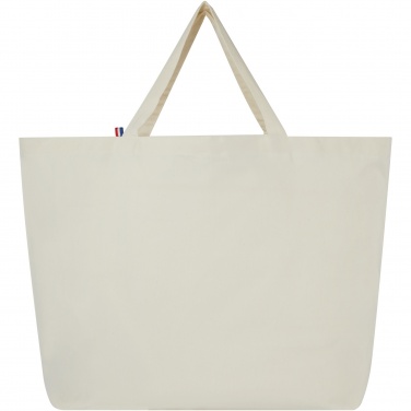 Logo trade advertising product photo of: Cannes 200 g/m2 recycled shopper tote bag 10L