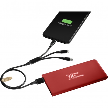 Logo trade promotional products picture of: SCX.design P15 light-up 5000 mAh power bank