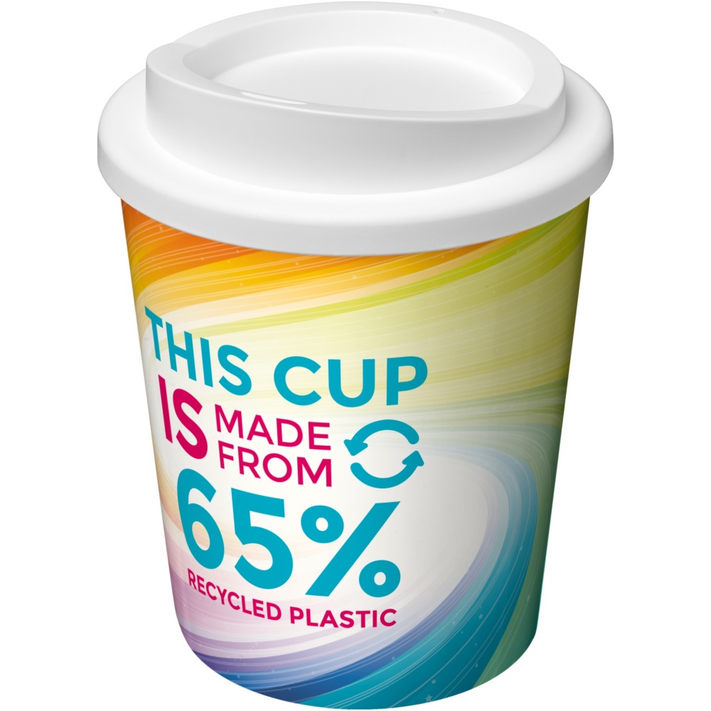 Logo trade corporate gifts picture of: Brite-Americano Espresso Eco 250 ml insulated tumbler