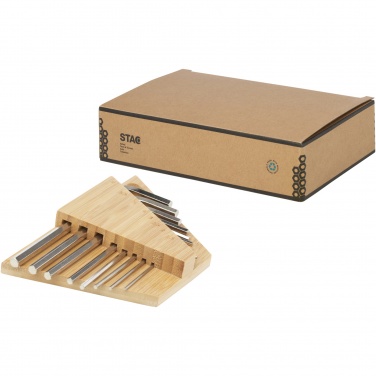 Logotrade advertising product image of: Allen bamboo hex key tool set