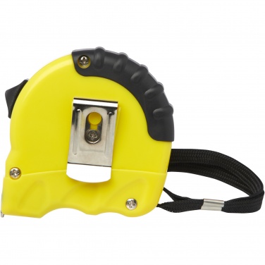 Logo trade promotional giveaways image of: Rule 5-metre RCS recycled plastic measuring tape