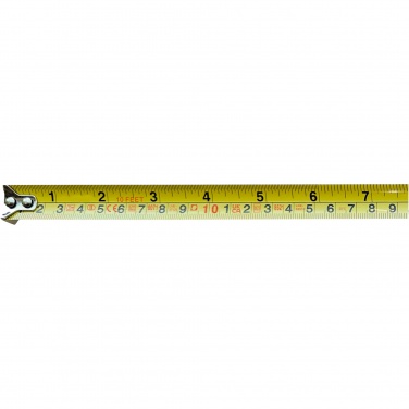 Logo trade corporate gift photo of: Rule 5-metre RCS recycled plastic measuring tape
