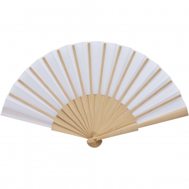 Logo trade business gift photo of: Manuela hand fan