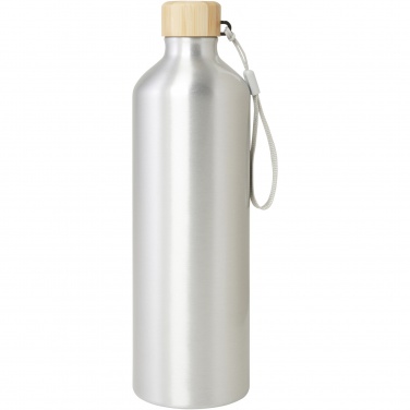Logo trade advertising products image of: Malpeza 1000 ml RCS certified recycled aluminium water bottle