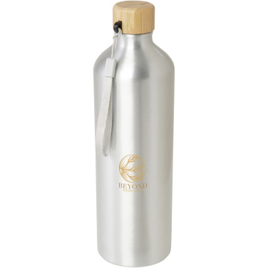 Logotrade promotional giveaways photo of: Malpeza 1000 ml RCS certified recycled aluminium water bottle
