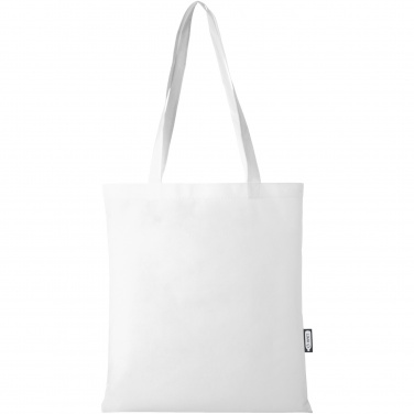 Logotrade promotional product picture of: Zeus GRS recycled non-woven convention tote bag 6L