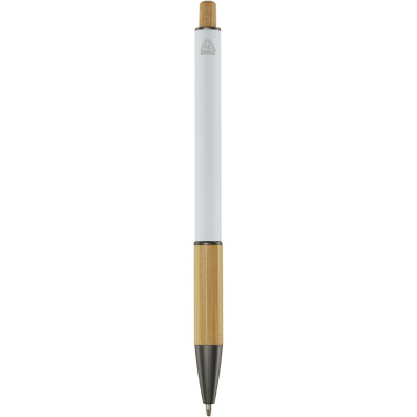Logo trade promotional item photo of: Darius recycled aluminium ballpoint pen