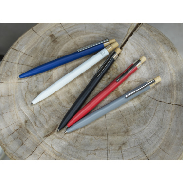 Logo trade promotional items picture of: Nooshin recycled aluminium ballpoint pen (black ink)