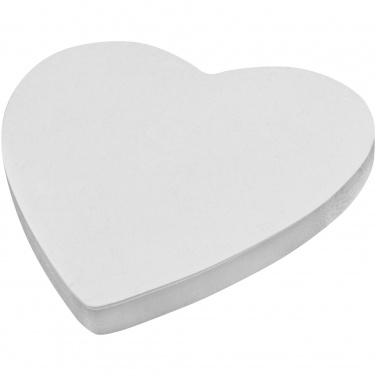 Logotrade advertising product picture of: Sticky-Mate® heart-shaped recycled sticky notes