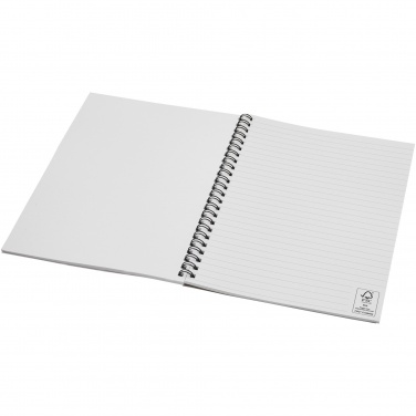 Logo trade corporate gifts picture of: Desk-Mate® A5 colour spiral notebook