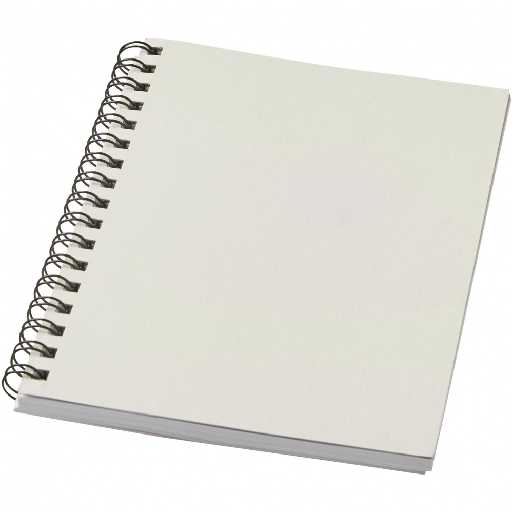 Logotrade promotional gift picture of: Desk-Mate® A6 colour spiral notebook