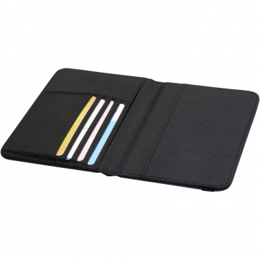 Logo trade business gifts image of: Ross GRS RPET RFID passport holder