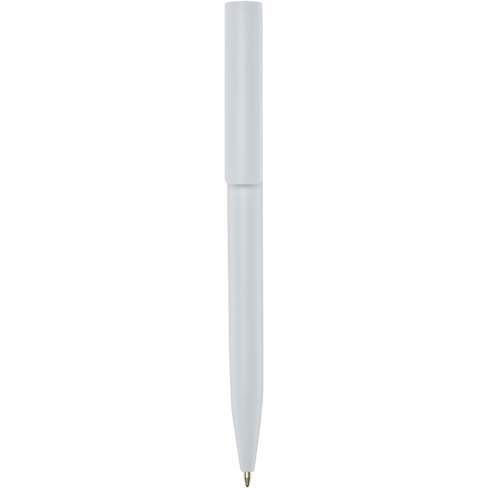 Logo trade promotional items image of: Unix recycled plastic ballpoint pen