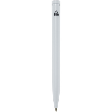 Logo trade corporate gifts image of: Unix recycled plastic ballpoint pen