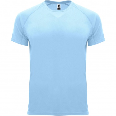 Logo trade promotional giveaways image of: Bahrain short sleeve men's sports t-shirt