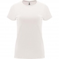 Capri short sleeve women's t-shirt, Vintage White