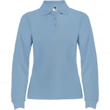 Logo trade promotional products image of: Estrella long sleeve women's polo