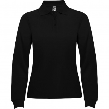 Logo trade business gifts image of: Estrella long sleeve women's polo