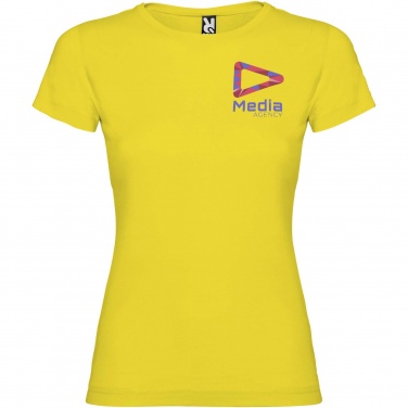 Logo trade promotional merchandise picture of: Jamaica short sleeve women's t-shirt