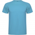 Montecarlo short sleeve kids sports t-shirt, Turquois
