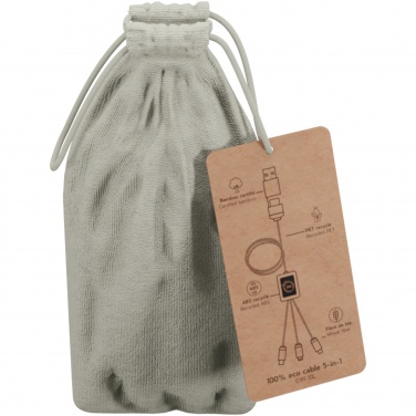 Logo trade promotional merchandise picture of: SCX.design C49 5-in-1 charging cable