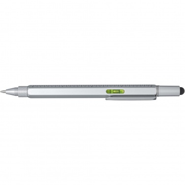 Logo trade promotional merchandise image of: Dora recycled aluminium multifunctional pen