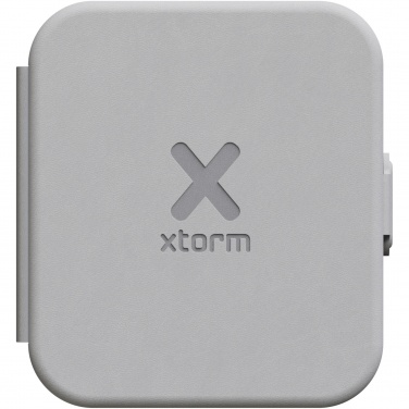 Logo trade corporate gifts picture of: Xtorm XWF21 15W foldable 2-in-1 wireless travel charger