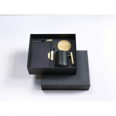 Logotrade advertising product image of: Laura A5 hard cover notebook and ballpoint pen gift set