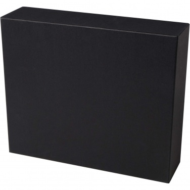 Logo trade promotional giveaway photo of: Laura A5 hard cover notebook and ballpoint pen gift set