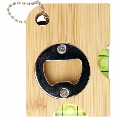 Logotrade promotional merchandise image of: Levo bamboo bottle opener with level 