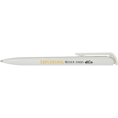 Logo trade corporate gifts image of: Lucia recycled plastic ballpoint pen