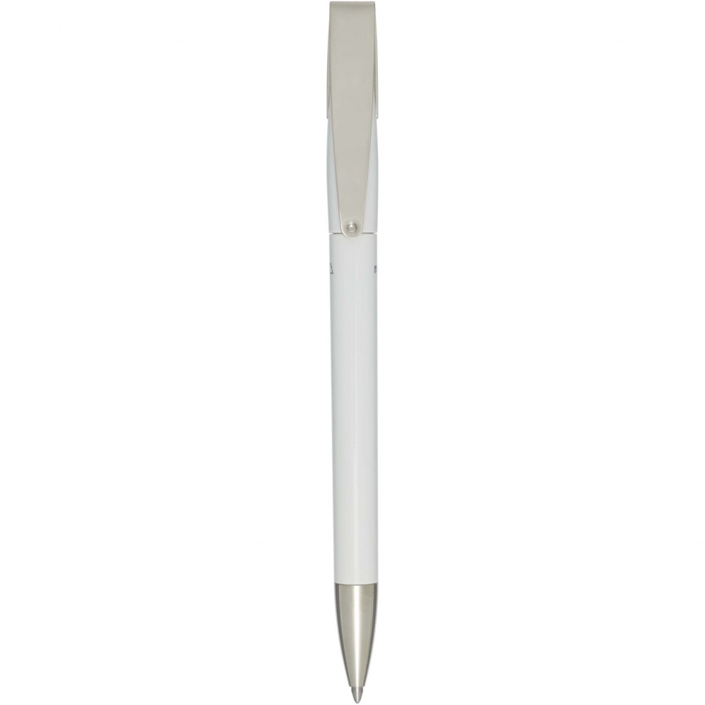 Logo trade promotional giveaways picture of: Ana recycled plastic ballpoint pen