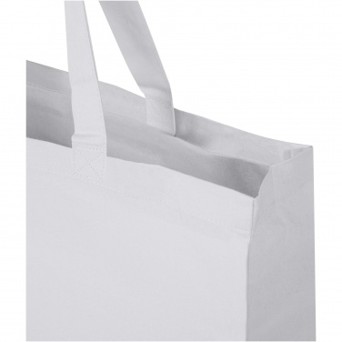 Logotrade promotional giveaway image of: Odessa 220 g/m² GRS recycled cotton large tote bag