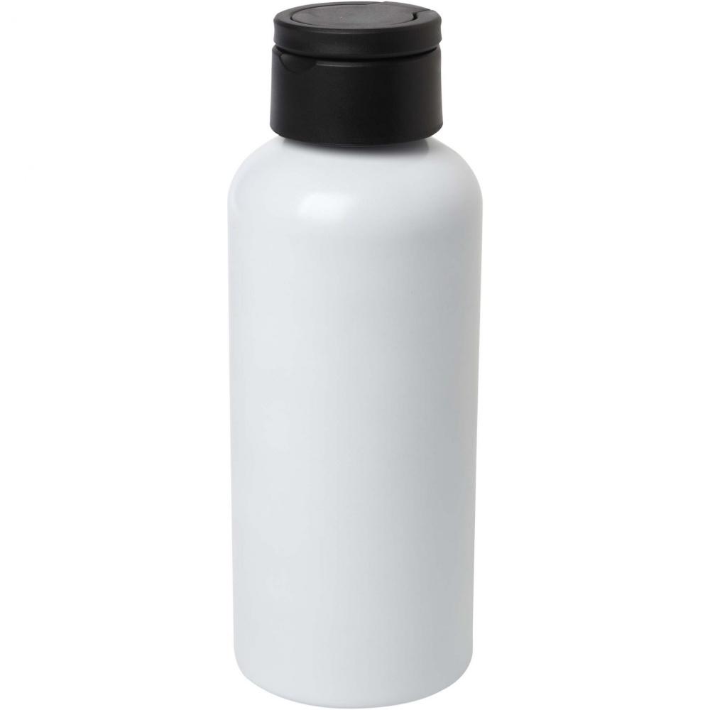 Logotrade advertising product image of: Trinity 600 ml RCS certified recycled aluminium water bottle with RPET lid