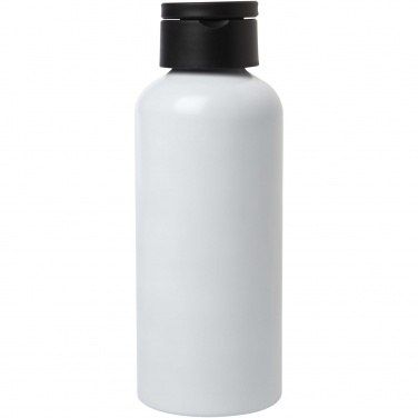 Logo trade promotional merchandise photo of: Trinity 600 ml RCS certified recycled aluminium water bottle with RPET lid