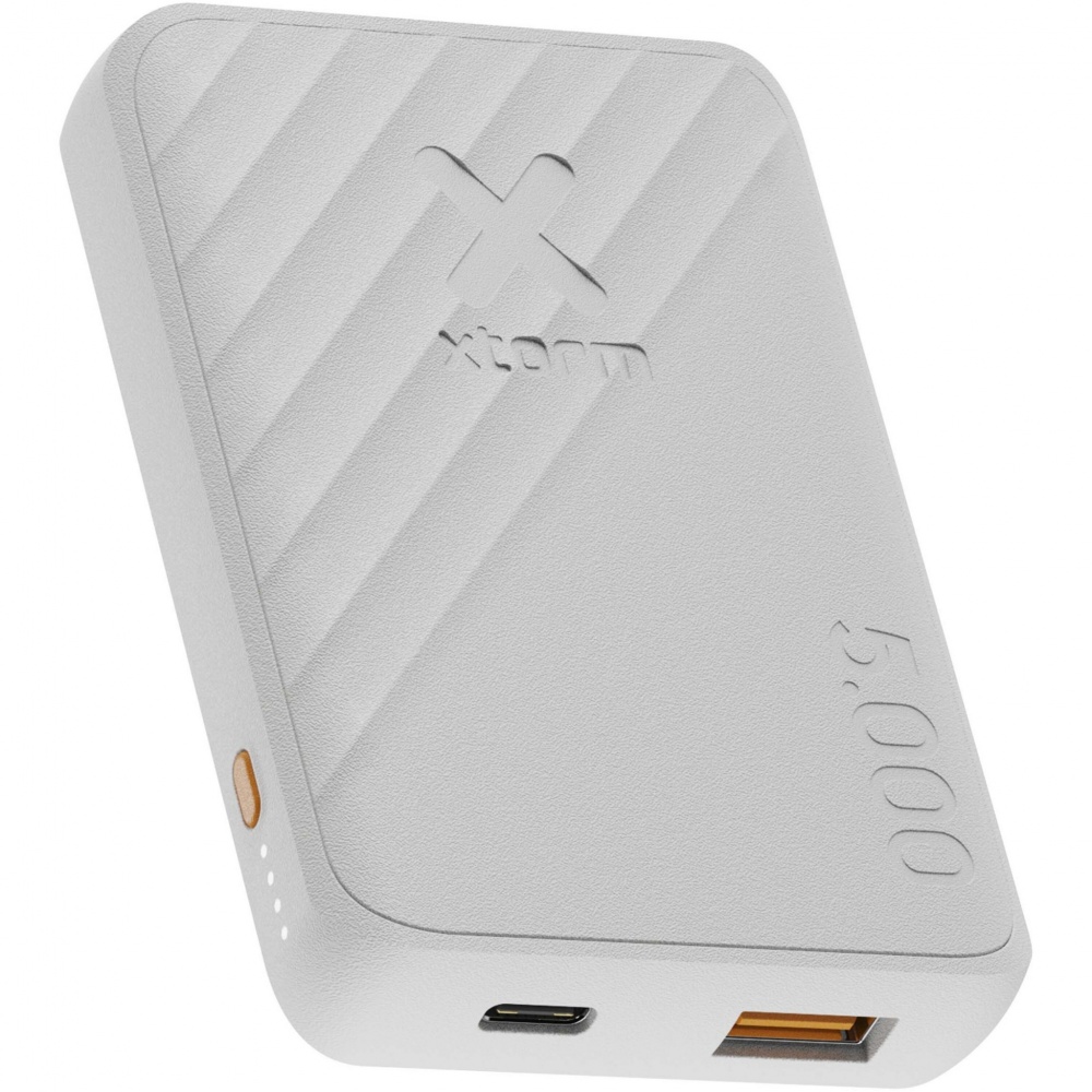 Logo trade advertising products image of: Xtorm XG205 Go2 12W 5.000 mAh fast charge power bank 