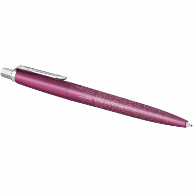 Logo trade promotional merchandise picture of: Parker Jotter SE Global Icons colour trim ballpoint pen