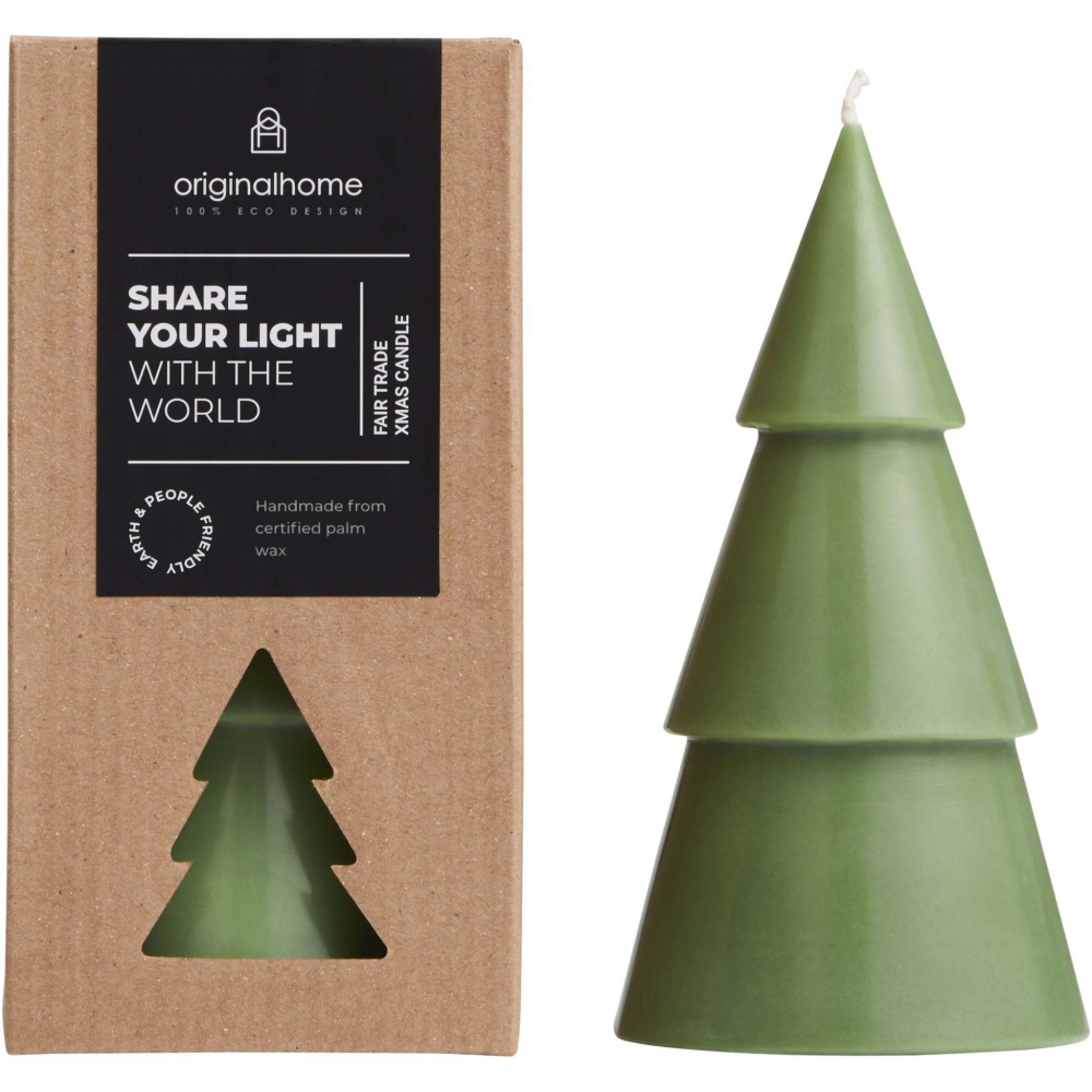 Logotrade corporate gifts photo of: Originalhome Xmas tree candle - L