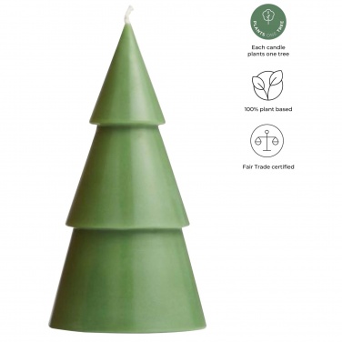 Logotrade promotional gift image of: Originalhome Xmas tree candle - L