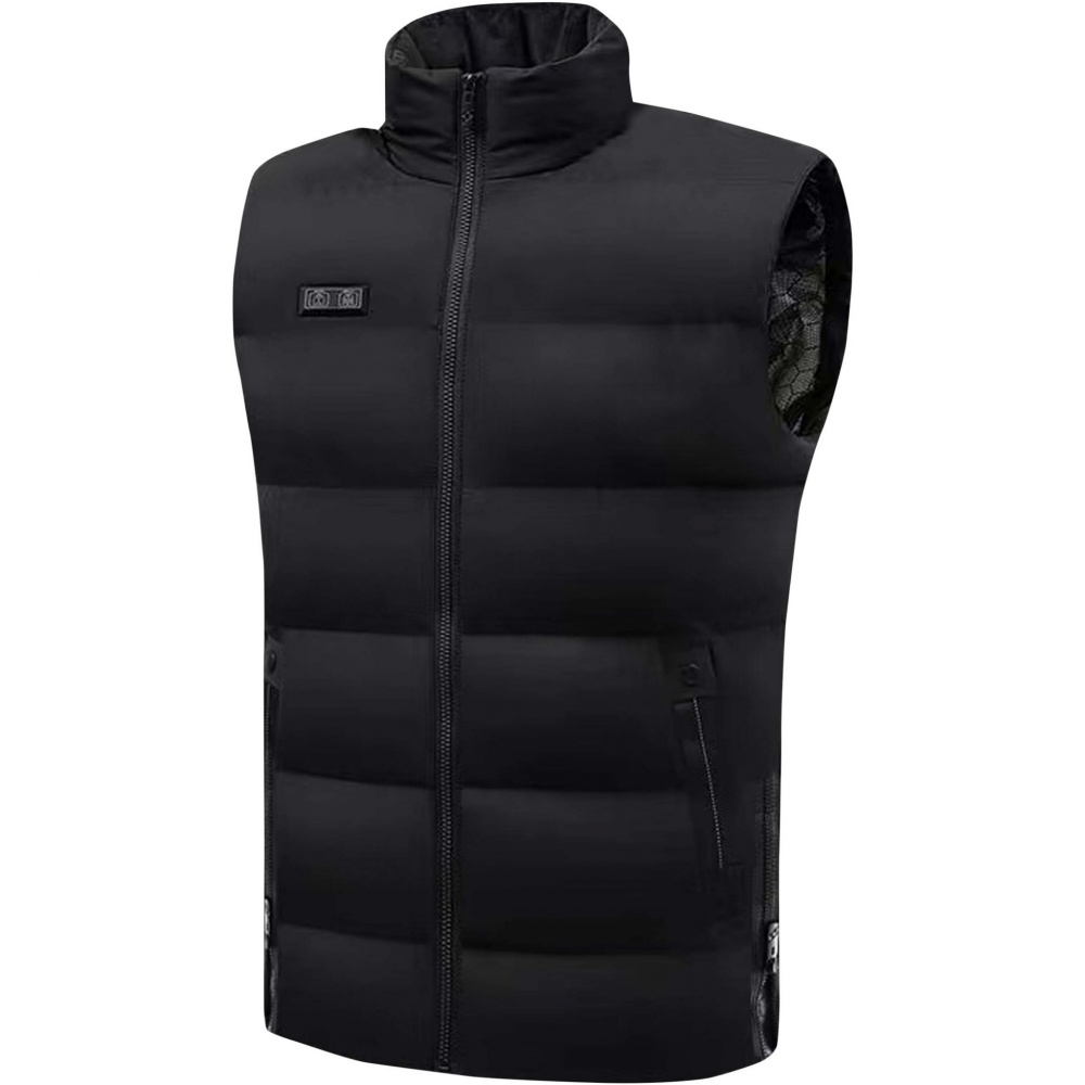Logo trade promotional items image of: SCX.design G01 heated bodywarmer with power bank
